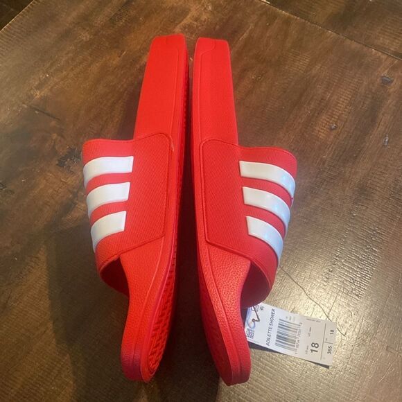 Adidas Slides Men’s Size 18 Adelite Shower - Picture 4 of 7